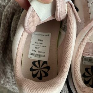 Pink and White Sneakers